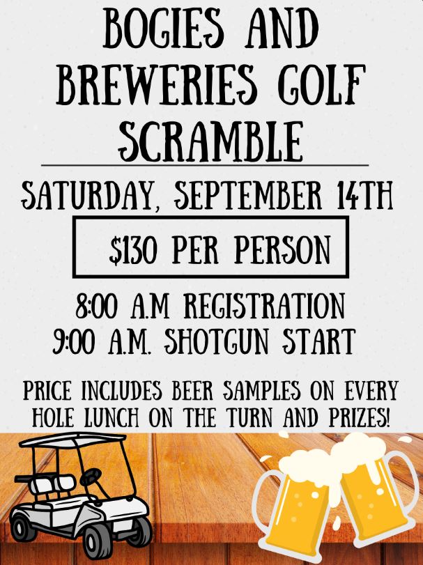 Bogies & Breweries Tournament at The Shattuck Golf Course