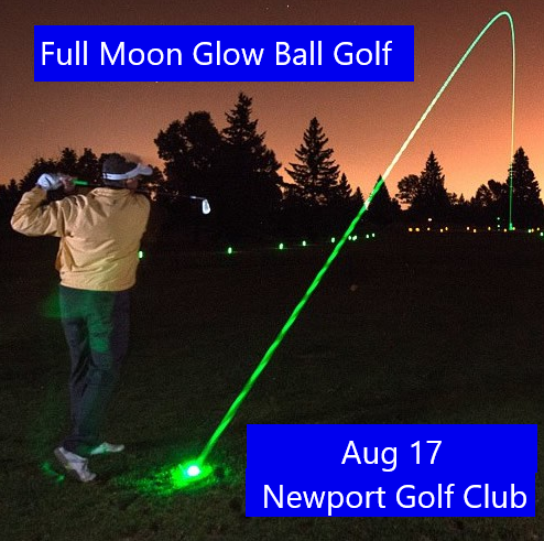 Aug 17 Glow golf