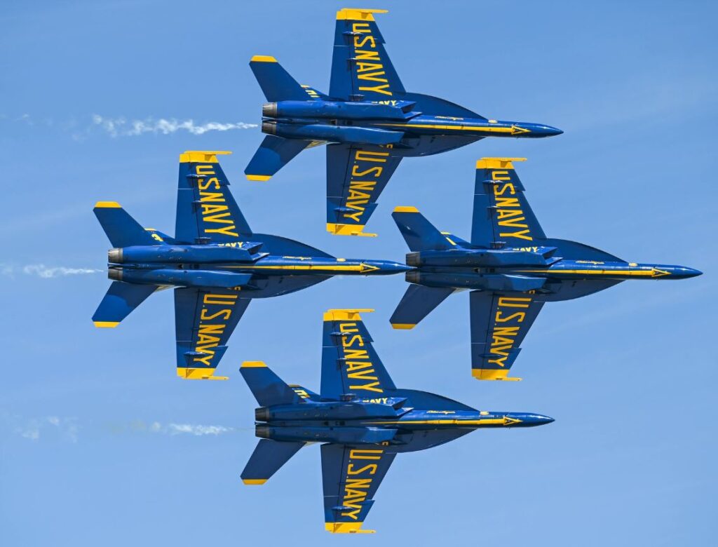 Blue Angels 2025 New Hampshire Air Show - Pease