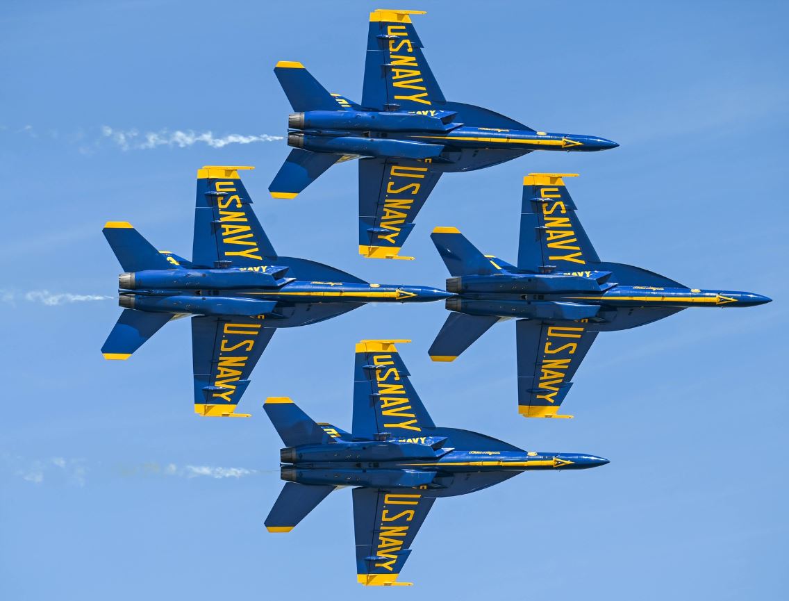 Blue Angels 2025 New Hampshire Air Show - Pease