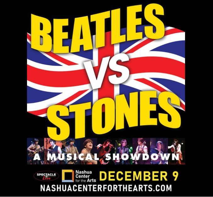 Beatles vs. Stones - A Musical Showdown is coming to Nashua, NH