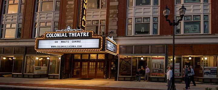 Colonial Theatre in Laconia, NH